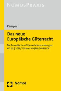 Vorderes Coverbild Das neue Europäische Güterrecht
