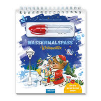 Vorderes Coverbild Trötsch Wassermalspaß mit Zauberstift Weihnachten