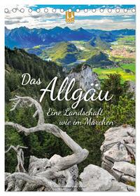 Vorderes Coverbild Das Allgäu – eine Landschaft wie im Märchen (Tischkalender 2025 DIN A5 hoch), CALVENDO Monatskalender