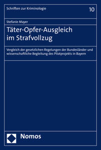 Vorderes Coverbild Täter-Opfer-Ausgleich im Strafvollzug