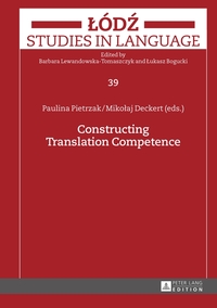 Vorderes Coverbild Constructing Translation Competence
