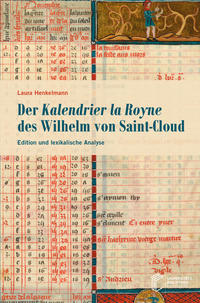 Vorderes Coverbild Der Kalendrier la Royne des Wilhelm von Saint-Cloud