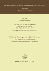 Vorderes Coverbild Intelligenz, Handlungs- und Lebensorientierung