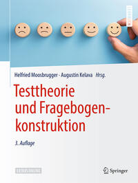 Vorderes Coverbild Testtheorie und Fragebogenkonstruktion