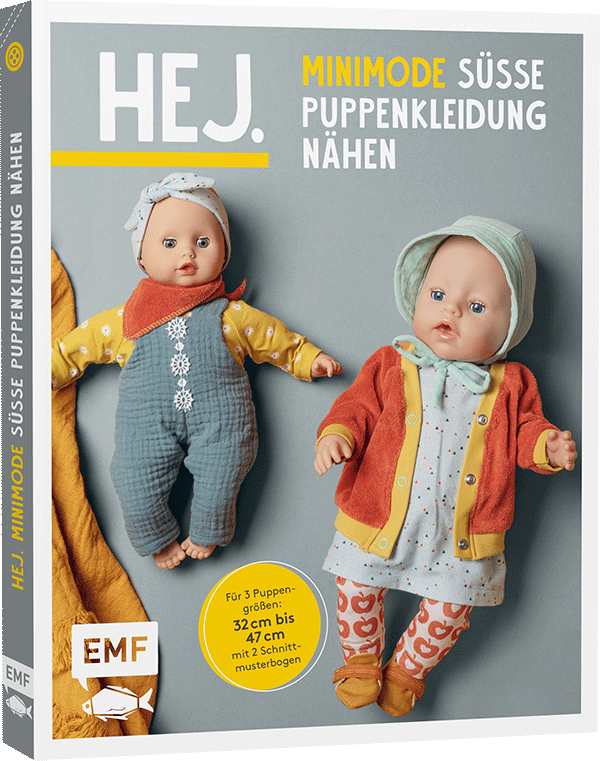 Anderes Coverbild Hej. Minimode – Süße Puppenkleidung nähen