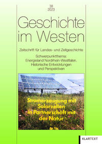 Vorderes Coverbild Geschichte im Westen 38/2023