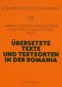 Vorderes Coverbild Übersetzte Texte und Textsorten in der Romania