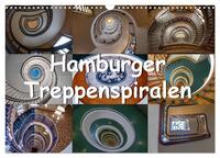 Vorderes Coverbild Hamburger Treppenspiralen (Wandkalender 2026 DIN A3 quer), CALVENDO Monatskalender