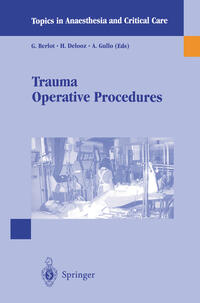 Vorderes Coverbild Trauma Operative Procedures