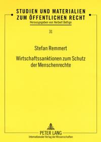 Vorderes Coverbild Wirtschaftssanktionen zum Schutz der Menschenrechte