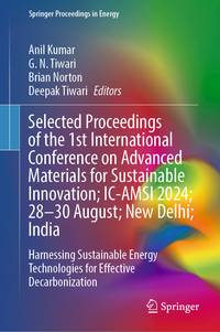 Vorderes Coverbild Selected Proceedings of the 1st International Conference on Advanced Materials for Sustainable Innovation; IC-AMSI 2024; 28–30 August; New Delhi; India