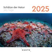 Vorderes Coverbild Schätze der Natur - KUNTH 365-Tage-Abreißkalender 2025