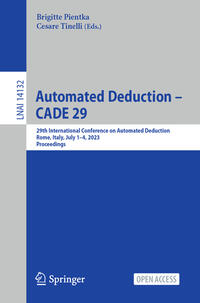 Vorderes Coverbild Automated Deduction – CADE 29