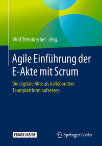 Vorderes Coverbild Agile Einführung der E-Akte mit Scrum