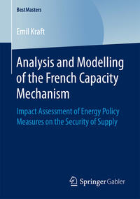 Vorderes Coverbild Analysis and Modelling of the French Capacity Mechanism