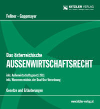 Vorderes Coverbild Das österreichische Außenwirtschaftsrecht
