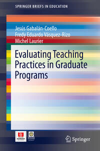 Vorderes Coverbild Evaluating Teaching Practices in Graduate Programs