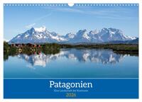 Vorderes Coverbild Patagonien - Eine Landschaft der Kontraste (Wandkalender 2026 DIN A3 quer), CALVENDO Monatskalender
