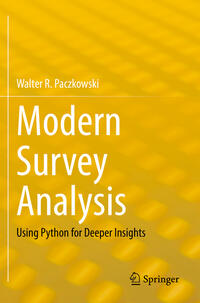 Vorderes Coverbild Modern Survey Analysis