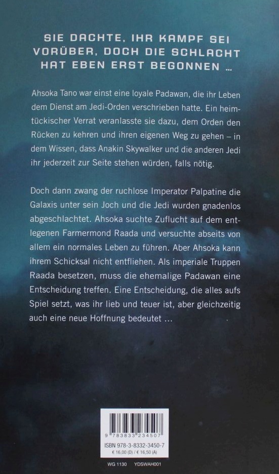 Rückseitencover Star Wars: Ahsoka