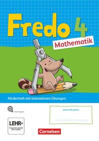 Vorderes Coverbild Fredo - Mathematik - Ausgabe A - 2021 - 4. Schuljahr