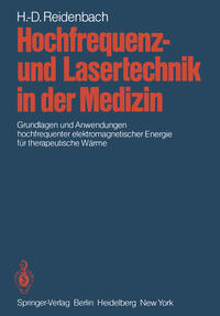 Vorderes Coverbild Hochfrequenz- und Lasertechnik in der Medizin