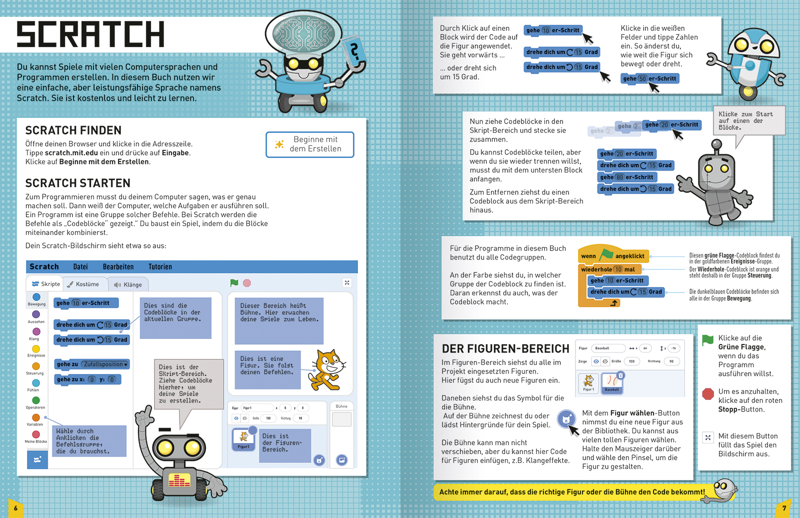 Beispielinhalt (Bild) Programmieren für Kids - 20 Spiele mit Scratch 3.0