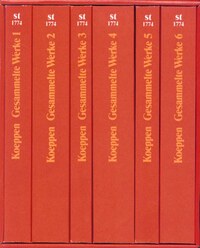 Vorderes Coverbild Gesammelte Werke in sechs Bänden in den suhrkamp taschenbüchern