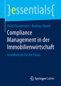 Vorderes Coverbild Compliance Management in der Immobilienwirtschaft