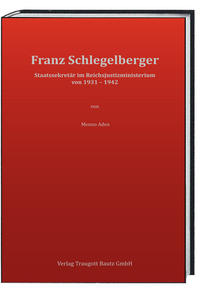 Vorderes Coverbild Franz Schlegelberger