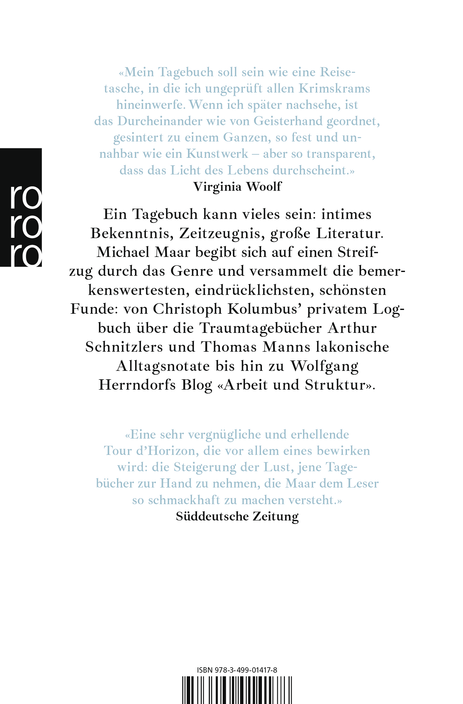 Rückseitencover Heute bedeckt und kühl