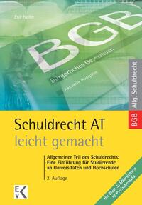 Vorderes Coverbild Schuldrecht AT – leicht gemacht.