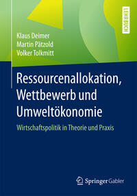 Vorderes Coverbild Ressourcenallokation, Wettbewerb und Umweltökonomie
