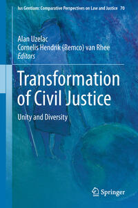 Vorderes Coverbild Transformation of Civil Justice
