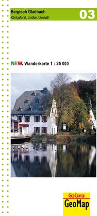 Vorderes Coverbild WK 03 Bergisch Gladbach, Königsforst, Lindlar, Overath