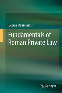 Vorderes Coverbild Fundamentals of Roman Private Law