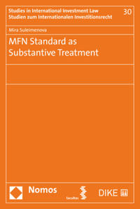 Vorderes Coverbild MFN Standard as Substantive Treatment