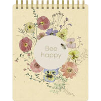 Vorderes Coverbild Notizblock midi Flowers