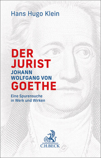 Vorderes Coverbild Der Jurist Johann Wolfgang von Goethe