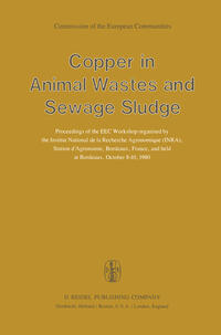 Vorderes Coverbild Copper in Animal Wastes and Sewage Sludge