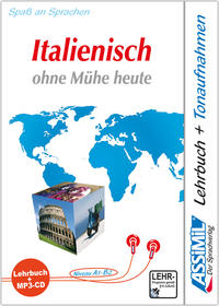Vorderes Coverbild ASSiMiL Italienisch ohne Mühe heute - MP3-Sprachkurs - Niveau A1-B2