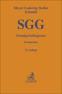 Vorderes Coverbild Sozialgerichtsgesetz. SGG