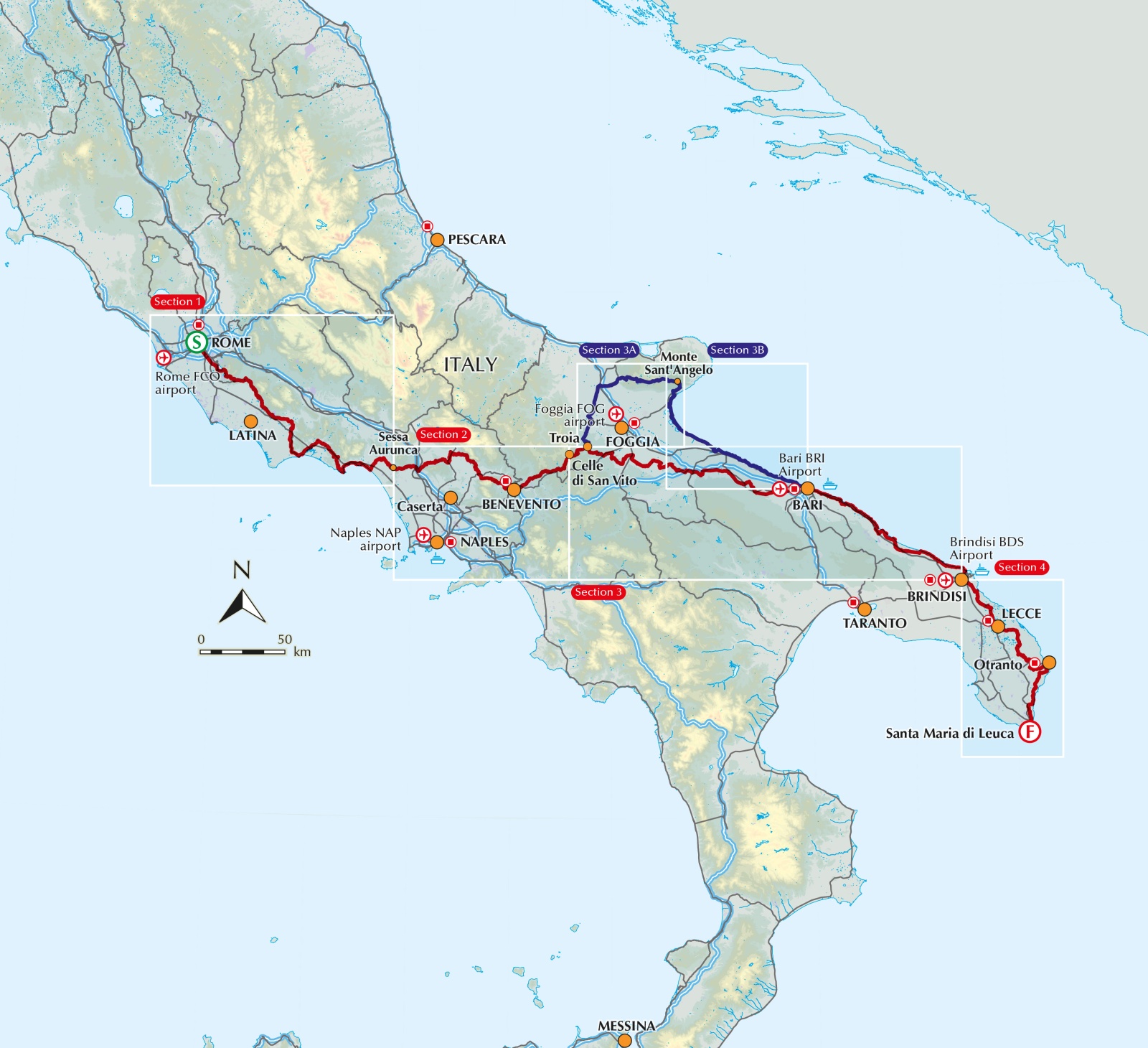 Beispielinhalt (Bild) Walking the Via Francigena Pilgrim Route - Part 4
