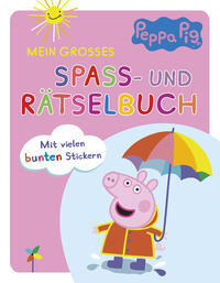 Vorderes Coverbild Peppa Pig • Mein großes Spaß- und Rätselbuch