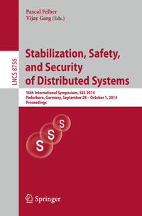 Vorderes Coverbild Stabilization, Safety, and Security of Distributed Systems