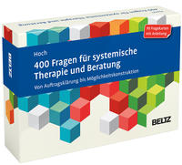 Vorderes Coverbild 400 Fragen für systemische Therapie und Beratung