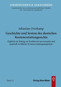 Vorderes Coverbild Geschichte und System des deutschen Kostenerstattungsrechts