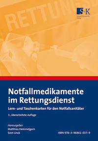 Vorderes Coverbild Notfallmedikamente im Rettungsdienst