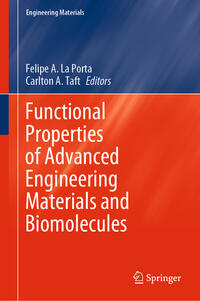 Vorderes Coverbild Functional Properties of Advanced Engineering Materials and Biomolecules