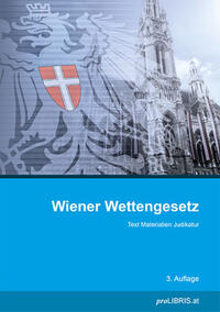 Vorderes Coverbild Wiener Wettengesetz